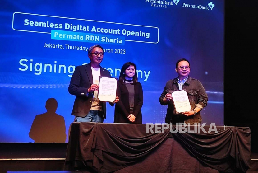 PermataBank Luncurkan Permata RDN Syariah Digital di Jakarta, Kamis (2/3/2023). 