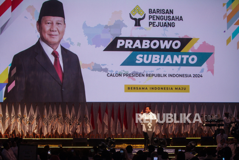 Bakal calon presiden dari Koalisi Indonesia Maju (KIM) Prabowo Subianto. 