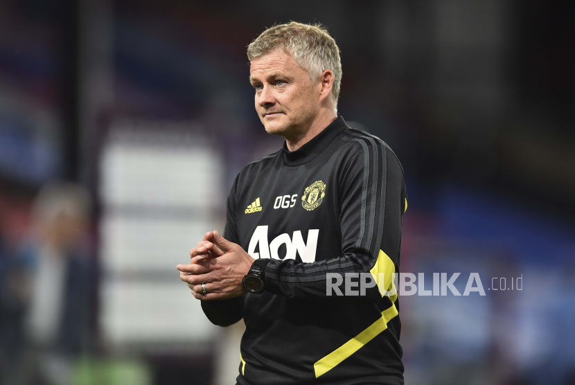 Pelatih Manchester United Ole Gunnar Solskjaer.