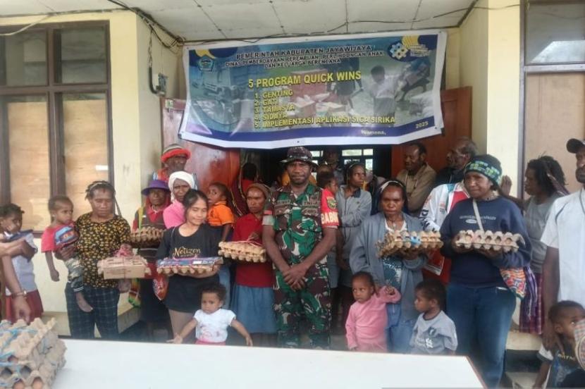 Kodim 1702 Jayawijaya dukung program nasional pengendalian penduduk.