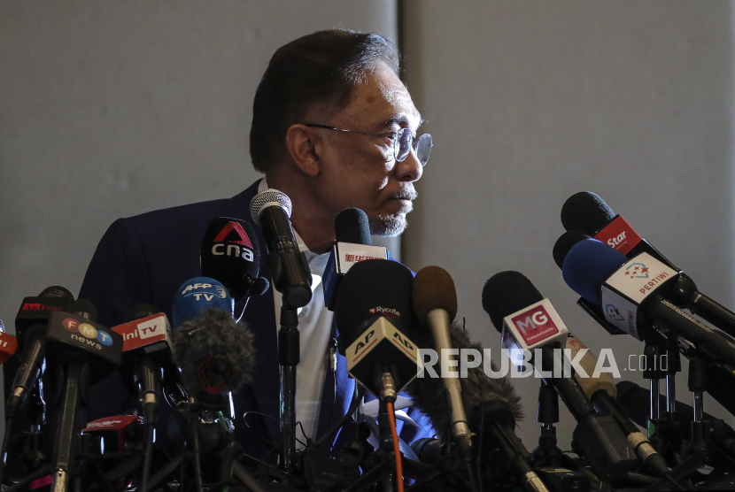  Pemimpin oposisi Malaysia Anwar Ibrahim.