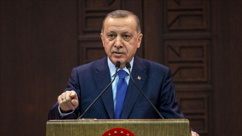 Turki akan terus mendukung saudara-saudara Palestina dalam segala situasi, kata Presiden Erdogan - Anadolu Agency