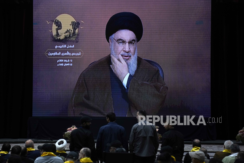 Pimpinan Hizbullah Sayyed Hassan Nasrallah