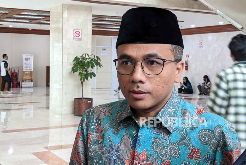 Sekretaris Jenderal PPP, Arwani Thomafi di Gedung Nusantara II, Kompleks Parlemen, Jakarta, Rabu (24/5/2023).