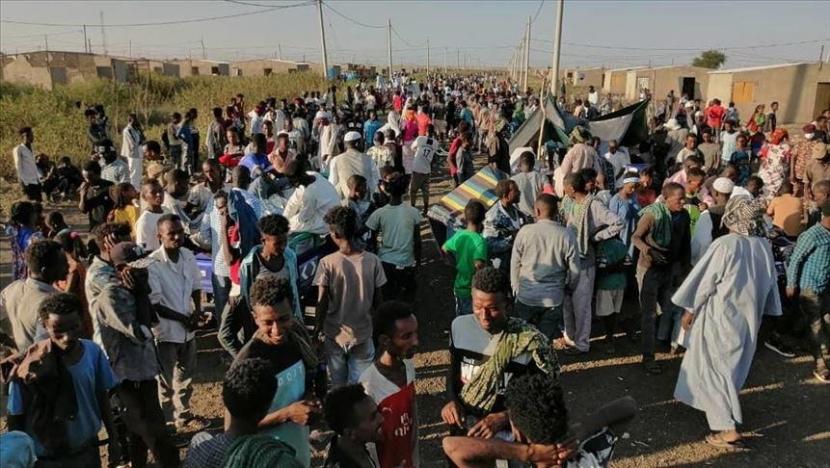 Pascakonflik di wilayah Tigray, Ethiopia, lebih dari 60.000 orang mengungsi dari perbatasan ke Sudan Timur.