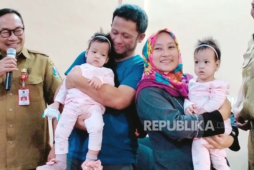 Kondisi bayi kembar siam yang telah menjalani operasi pemisahan di RSUD Syaiful Anwar (RSSA) Kota Malang, Selasa (22/8/2023). 