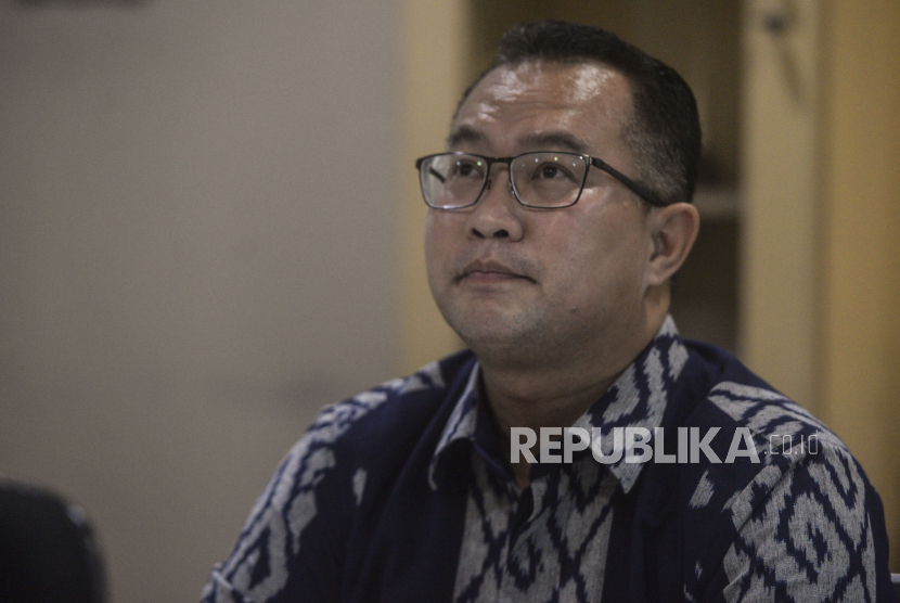 Ketua Umum Ikatan Cendikiawan Muslim Indonesia (ICMI) - Arif Satria. Republika/Putra M. Akbar