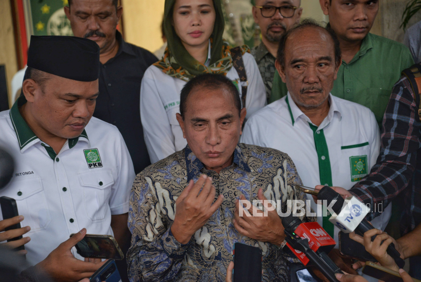 Mantan Gubernur Sumatera Utara Edy Rahmayadi 