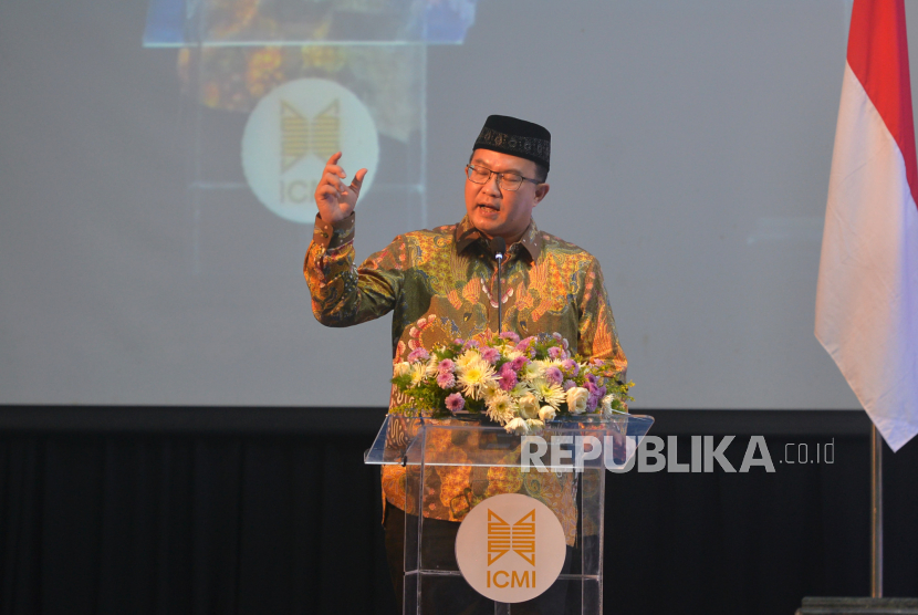 Ketua Majelis Pengurus Pusat (MPP) Ikatan Cendekiawan Muslim Indonesia (ICMI) Arif Satria 