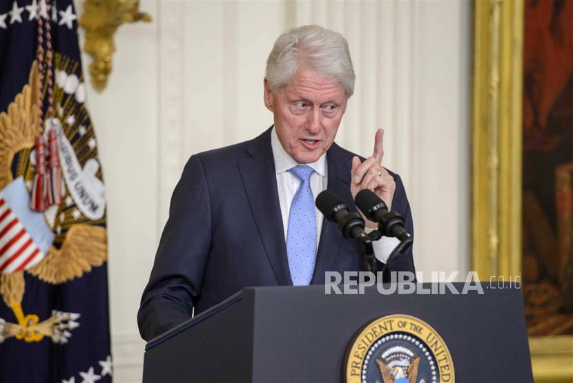 Mantan Presiden AS Bill Clinton.