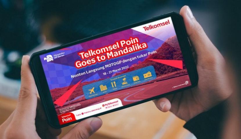 Mewujudkan komitmen dalam mendukung event olahraga tingkat internasional di Indonesia, Telkomsel mengajak pelanggan nonton gratis MotoGP. (Telkomsel)