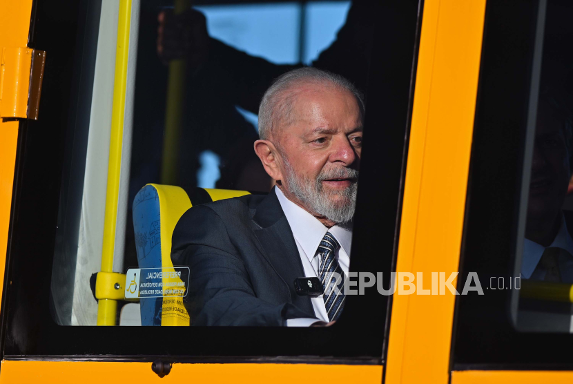 Presiden Brasil Luiz Inacio Lula da Silva.