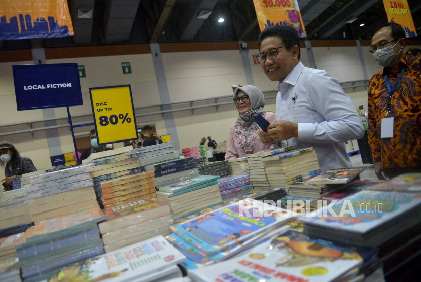 Ilustrasi suasana Indonesia International Book Fair (IIBF).