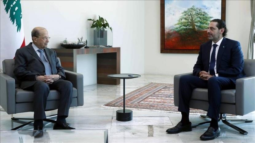 Perdana Menteri Lebanon yang ditunjuk, Saad Hariri, mengundurkan dari jabatannya pada Kamis (15/7).