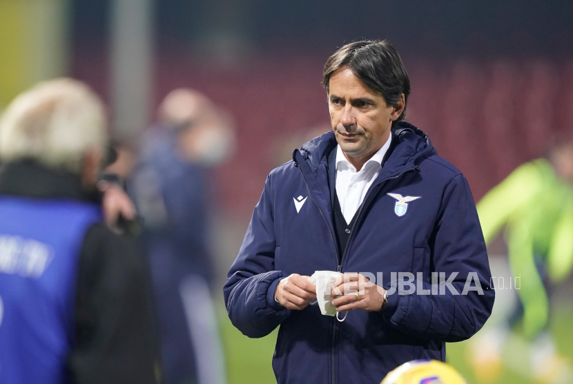 Pelatih Lazio Simone Inzaghi.