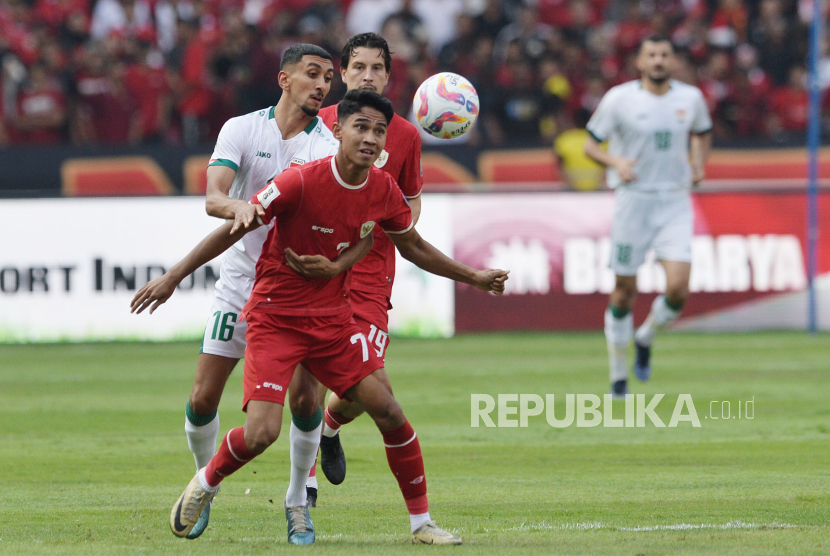 Winger timnas Indonesia Marselino Ferdinan.