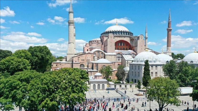 Palestina puji keputusan Turki ubah Hagia Sophia jadi masjid.