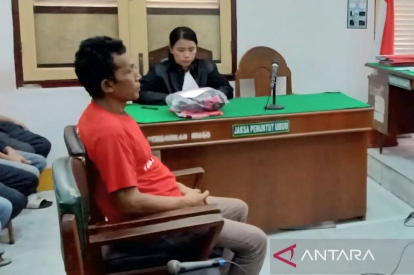 JPU Kejari Medan tuntut pembunuh sopir taksi daring seumur hidup.