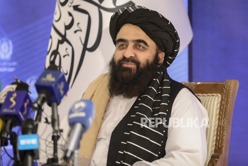  Menteri luar negeri di Kabinet baru yang dipimpin Taliban Afghanistan, Amir Khan Muttaqi.