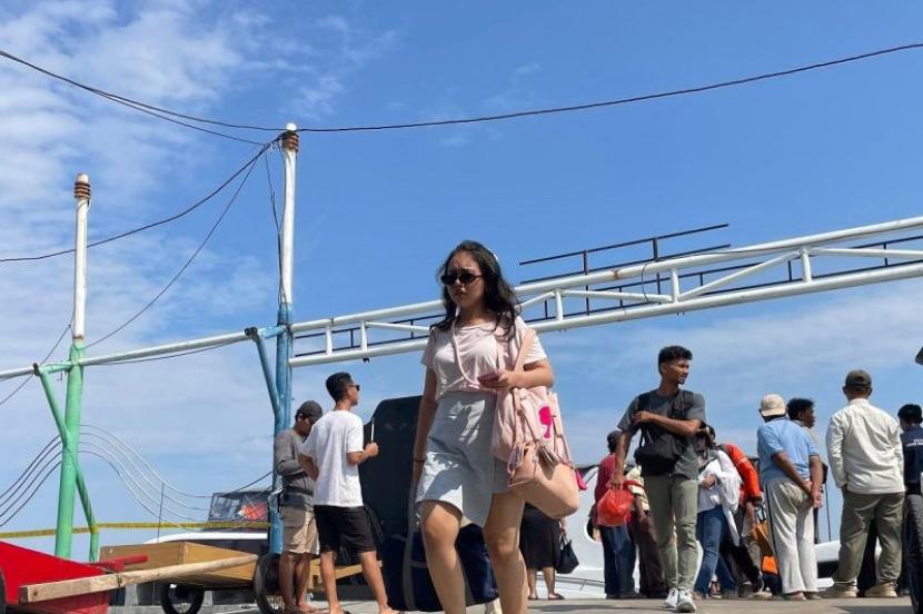 840 orang kunjungi Kepulauan Seribu saat libur HUT RI.