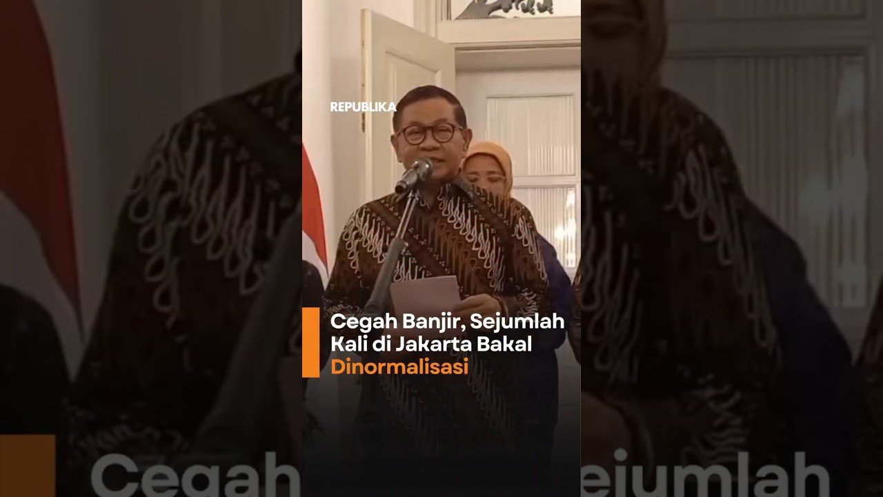 Cegah Banjir Sejumlah Kali di Jakarta Bakal Normalisasi