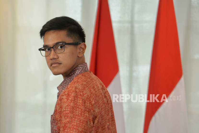 Ketua Umum PSI Kaesang Pangarep usai menyampaikan konferensi pers di kantor DPP PSI, Jakarta, Jumat (24/11/2023). Konferensi pers tersebut membahas tentang strategi pemenangan PSI dalam Pemilu 2024.