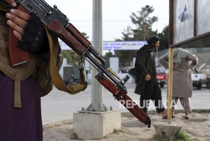 Taliban berjanji melindungi warganya di bawah panji Islam. Ilustrasi Taliban  