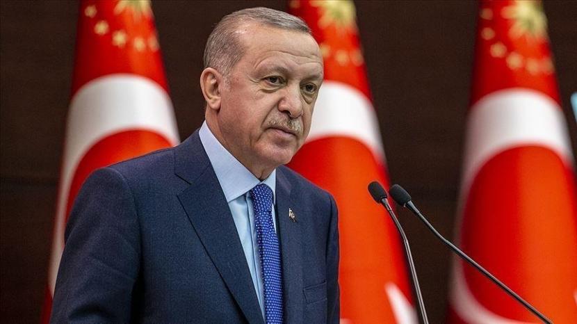 Presiden Turki mendesak negara-negara dan masyarakat internasional untuk menghentikan serangan berdarah Israel terhadap Palestina dan memberikan pelajaran kepada Israel - Anadolu Agency