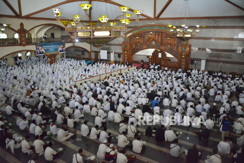 Ribuan calon jemaah haji mengikuti Bimbingan Manasik Haji 