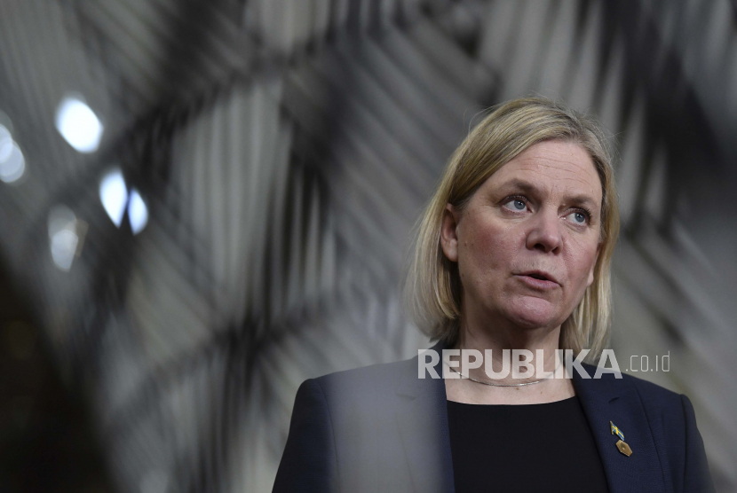  Perdana Menteri Swedia Magdalena Andersson olak desakan oposisi untuk mempertimbangkan bergabung dengan NATO