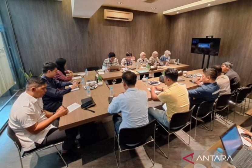 Komdigi melaksanakan monev PSO bidang pers di ANTARA Biro Kaltara.