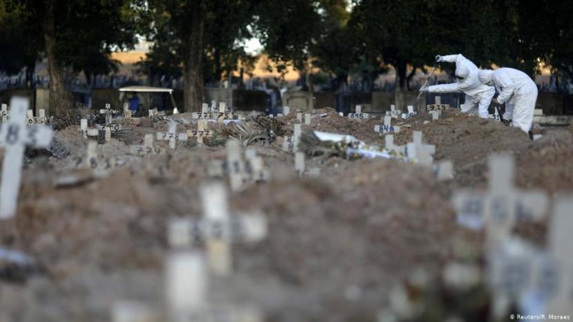 Kematian COVID-19 di Amerika Latin di Atas 70 Ribu Orang