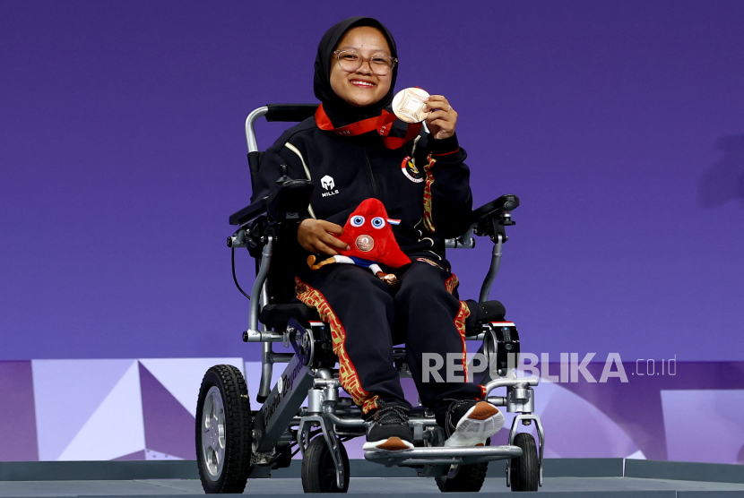 Atlet boccia Indonesia Gischa Zayana.