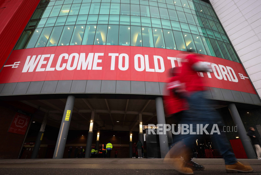 Stadion Old Trafford, kandang Manchester United.