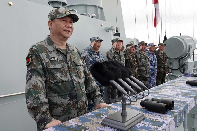 Laut China Selatan: Angkatan Laut dari berbagai negara telah berkumpul di wilayah perairan Laut China Selatan.