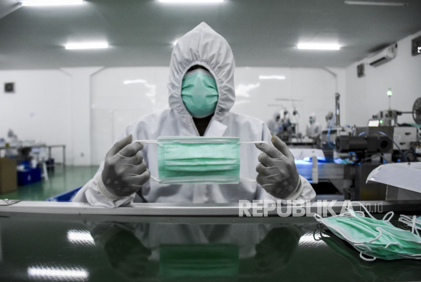 Pandemi membuat banyak perusahaan di AS beralih membangun pabrik masker (Foto: ilustrasi)