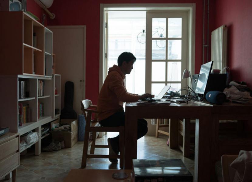Ilustrasi work from home (WFH)  (Foto: Andrea Verdelli/Getty Images)