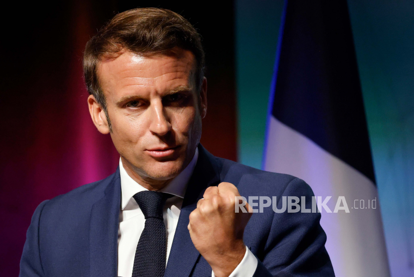 Presiden Prancis Emmanuel Macron perlu menangkan pemilihan parlemen Prancis untuk wujudkan agenda reformasinya. Ilustrasi.