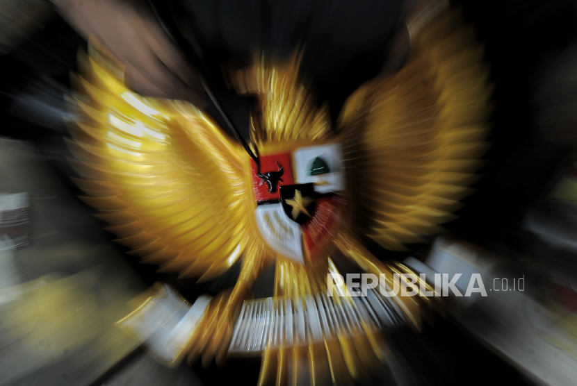 ILUSTRASI Garuda Pancasila.