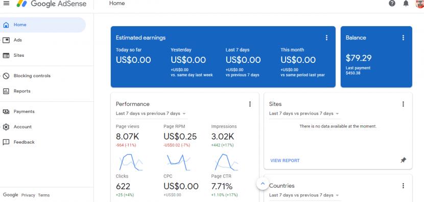 Download Template Blogger Gratis untuk Daftar Adsense