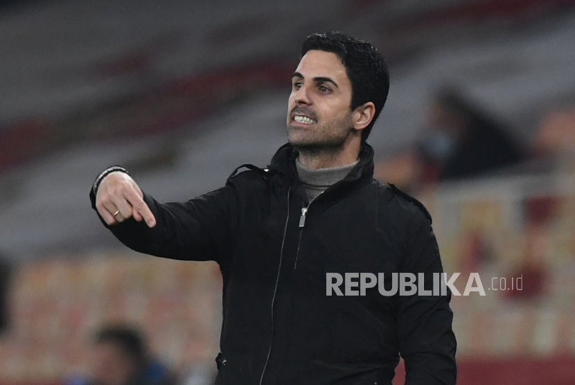 Pelatih Arsenal Mikel Arteta