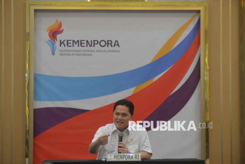 Menpora Erick Dukung NOC Indonesia Berbicara dan Berkomunikasi dengan IOC untuk Cari Jalan Keluar