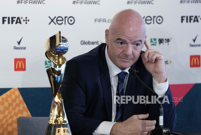 Presiden FIFA Gianni Infantino. (ilustrasi)