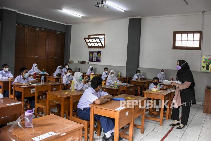 Ratusan Sekolah di Purwakarta Mulai Menggelar PTM Terbatas (ilustrasi).