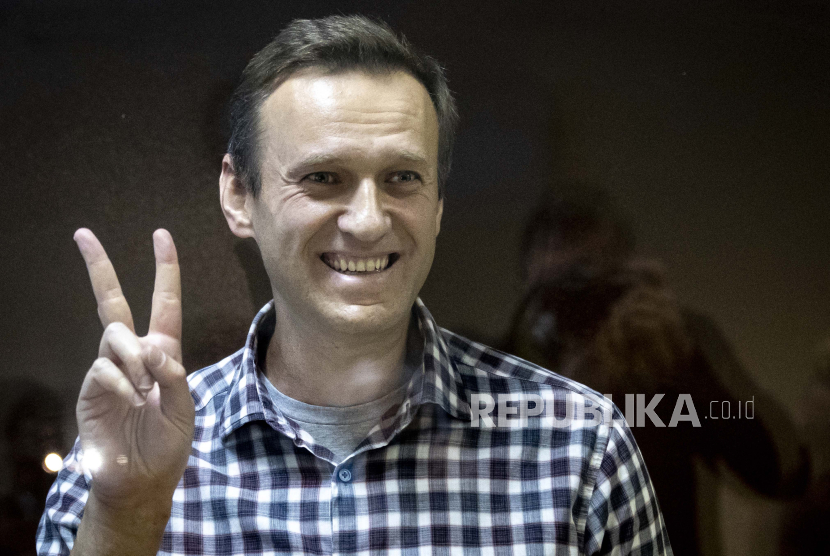 Tokoh oposisi Rusia, Alexi Navalny. Pada Jumat (1/3/2024), Navalny dimakamkan.