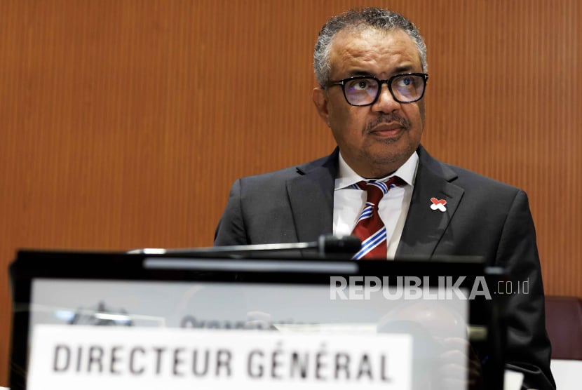 Kepala WHO Tedros Adhanom Ghebreyesus,