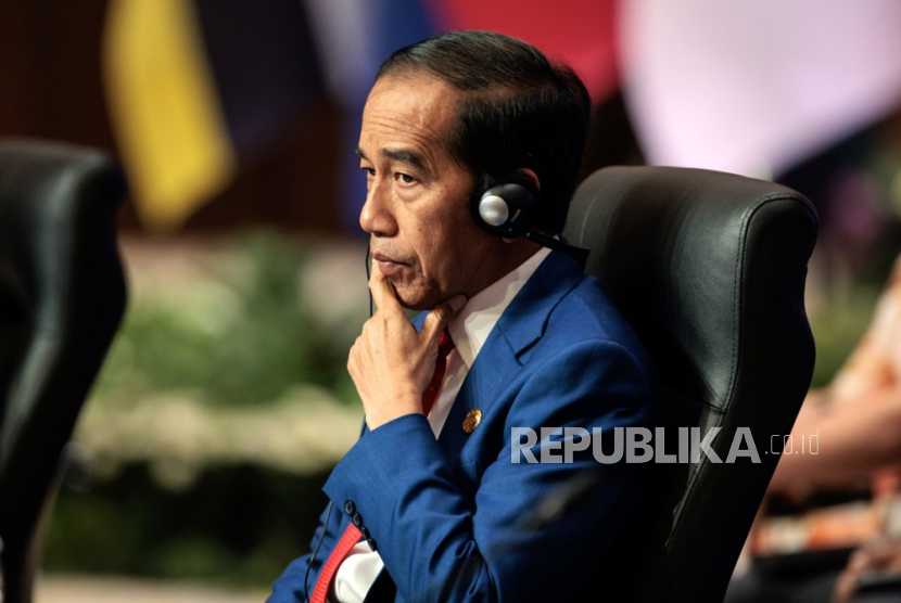 Presiden Joko Widodo (Jokowi) memimpin KTT ASEAN-Australia ke-3 di JCC, Senayan, Jakarta, Kamis (7/9/2023). 
