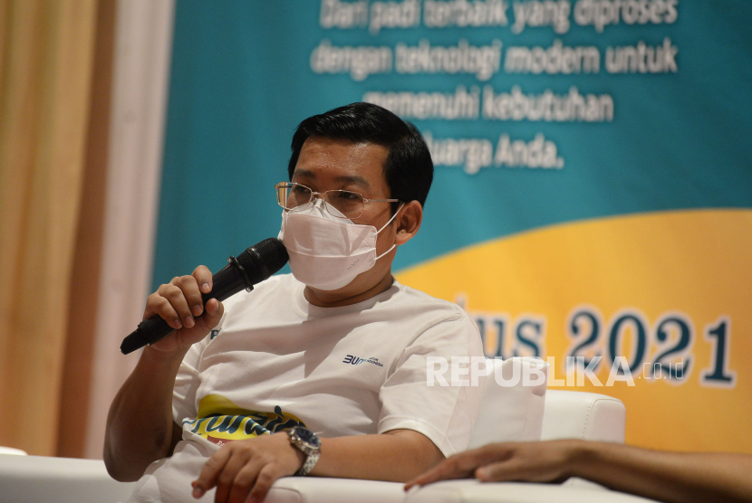 Direktur Utama PT RNI (Persero) Arief Prasetyo Adi.Prayogi/Republika.