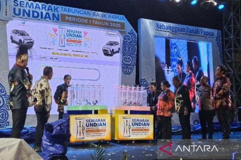 Bank Papua gelar penarikan undian tabungan periode pertama 2025.