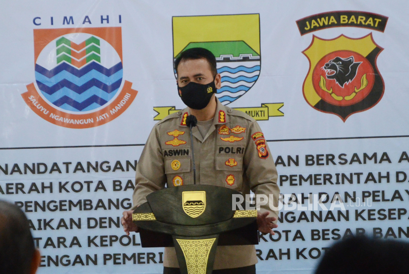 Kapolrestabes Bandung Kombes Aswin Sipayung 